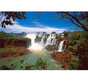 Nigeria Waterfall is Wooden 1000 Piece Jigsaw Puzzle Toy For Adults and Kids