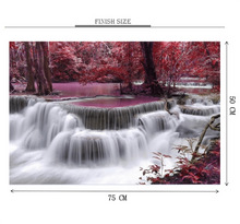 Red Milky River Wooden 1000 Piece Jigsaw Puzzle Toy For Adults and Kids