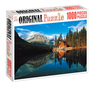 Pure Water Reflecton is Wooden 1000 Piece Jigsaw Puzzle Toy For Adults and Kids
