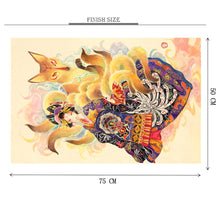 Fire Fox is Wooden 1000 Piece Jigsaw Puzzle Toy For Adults and Kids