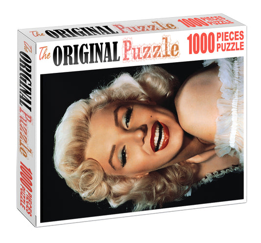 Smile of Monroe is Wooden 1000 Piece Jigsaw Puzzle Toy For Adults and Kids