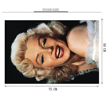 Smile of Monroe is Wooden 1000 Piece Jigsaw Puzzle Toy For Adults and Kids