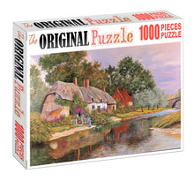 Feeding Ducks is Wooden 1000 Piece Jigsaw Puzzle Toy For Adults and Kids