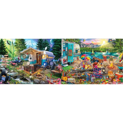 Night & Day 1000 Piece Fun Jigsaw Puzzle