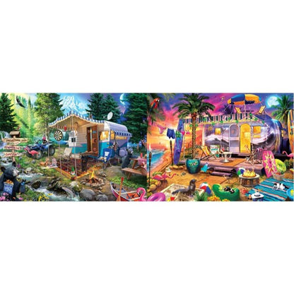 Night & Day 1000 Piece Fun Jigsaw Puzzle