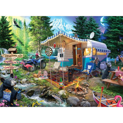 Night & Day 1000 Piece Fun Jigsaw Puzzle