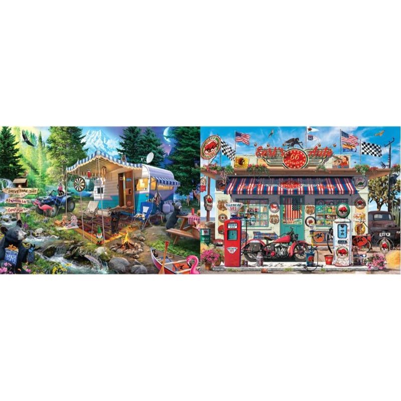 Night & Day 1000 Piece Fun Jigsaw Puzzle