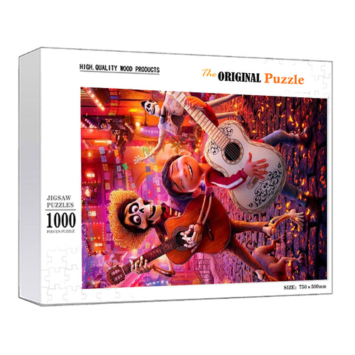 Coco Wooden 1000 Piece Jigsaw Puzzle Toy For Adults and Kids
