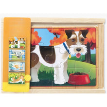 4-in-1 Wooden Jigsaw Puzzles