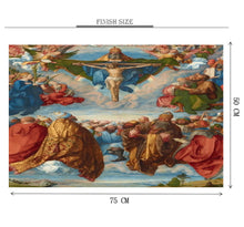 Adoration of The Trinity Wooden 1000 Piece Jigsaw Puzzle Toy For Adults and Kids