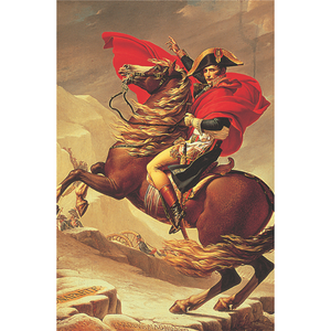 Napoleon Crossing the Alps Wooden 1000 Piece Jigsaw Puzzle Toy For Adults and Kids