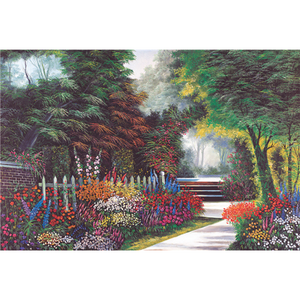 Charming Floral Trail Wooden 1000 Piece Jigsaw Puzzle Toy For Adults and Kids