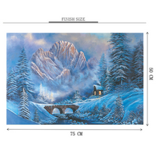 Endless Winter Wooden 1000 Piece Jigsaw Puzzle Toy For Adults and Kids