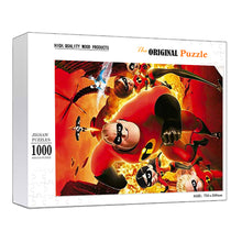 The Incredibles Wooden 1000 Piece Jigsaw Puzzle Toy For Adults and Kids