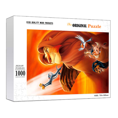 The Lion King Wooden 1000 Piece Jigsaw Puzzle Toy For Adults and Kids