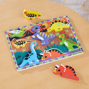Dinosaur Wooden Chunky Puzzle