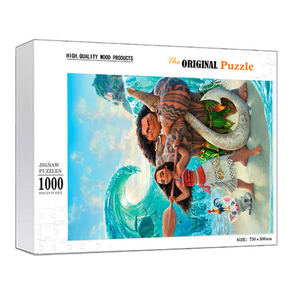 Moana Wooden 1000 Piece Jigsaw Puzzle Toy For Adults and Kids