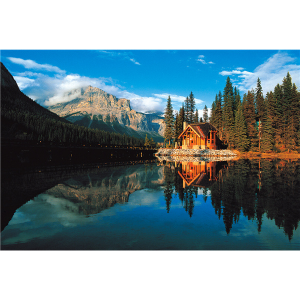 The beauty of Canadian Landscapes Wooden 1000 Piece Jigsaw Puzzle Toy For Adults and Kids