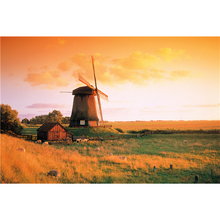 Windmill Landscape Wooden 1000 Piece Jigsaw Puzzle Toy For Adults and Kids