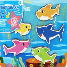 Baby Shark Chunky Musical Wood Sound Puzzle