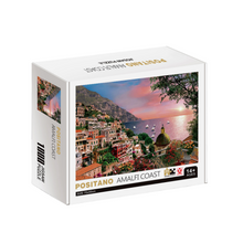 Positamo Amalfi Coast Wooden 1000 Piece Jigsaw Puzzle Toy For Adults and Kids