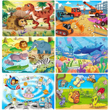 24 Piece Educational Puzzles For Toddler Children