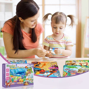 24 Piece Educational Puzzles For Toddler Children