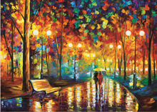 Rainy Night Lover Wooden 1000 Piece Jigsaw Puzzle Toy For Adults and Kids