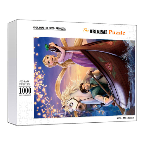 Tangled Wooden 1000 Piece Jigsaw Puzzle Toy For Adults and Kids