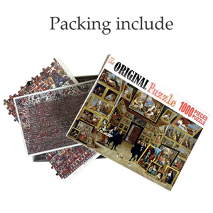 Art Gallery Wooden 1000 Piece Jigsaw Puzzle Toy For Adults and Kids