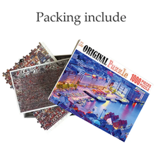 City Port Wooden 1000 Piece Jigsaw Puzzle Toy For Adults and Kids