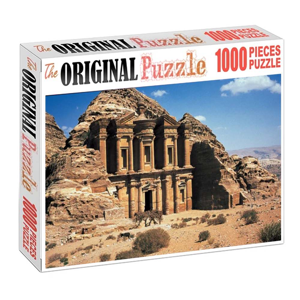 Ad-Deir Wooden 1000 Piece Jigsaw Puzzle Toy For Adults and Kids
