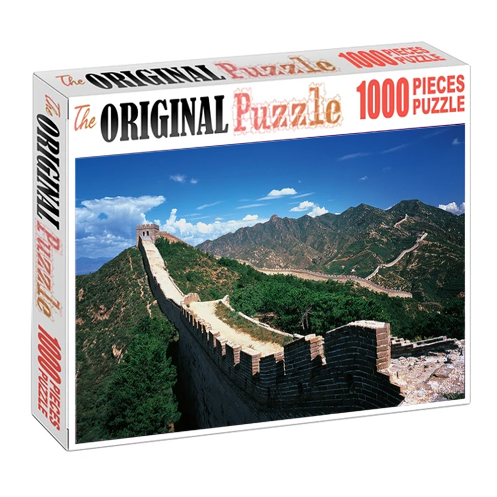 The Monumental Great Wall Wooden 1000 Piece Jigsaw Puzzle Toy For Adults and Kids