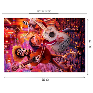 Coco Wooden 1000 Piece Jigsaw Puzzle Toy For Adults and Kids