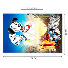 101 Dalmatians Wooden 1000 Piece Jigsaw Puzzle Toy For Adults and Kids