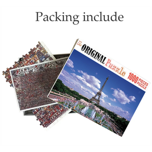 The beauty of the Eiffel Tower Wooden 1000 Piece Jigsaw Puzzle Toy For Adults and Kids