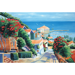 The French Riviera 1000 Piece Jigsaw Puzzle Toy For Adults and Kids