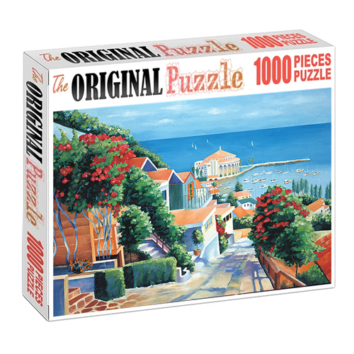 The French Riviera 1000 Piece Jigsaw Puzzle Toy For Adults and Kids