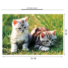 Little Cats Wooden 1000 Piece Jigsaw Puzzle Toy For Adults and Kids