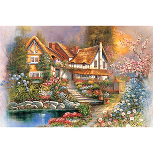 Endless Spring Wooden 1000 Piece Jigsaw Puzzle Toy For Adults and Kids