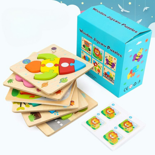 Wooden Puzzles For Toddlers
