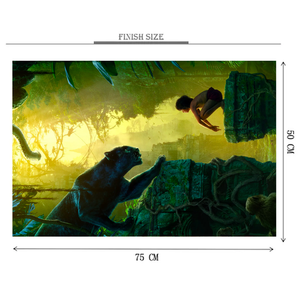 The Jungle Book Wooden 1000 Piece Jigsaw Puzzle Toy For Adults and Kids