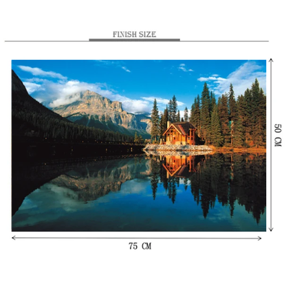 The beauty of Canadian Landscapes Wooden 1000 Piece Jigsaw Puzzle Toy For Adults and Kids