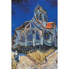 The Church at Auvers Wooden 1000 Piece Jigsaw Puzzle Toy For Adults and Kids