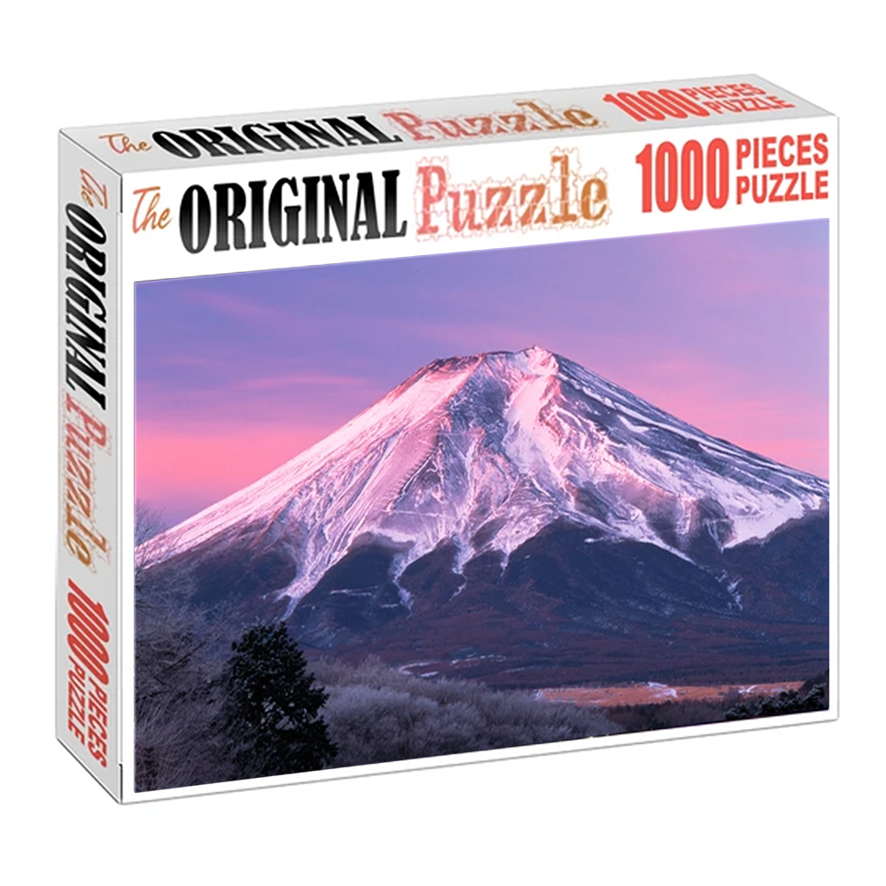 Mount Fuji Wooden 1000 Piece Jigsaw Puzzle Toy For Adults and Kids