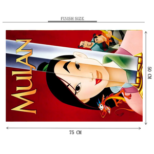 Mulan Wooden 1000 Piece Jigsaw Puzzle Toy For Adults and Kids