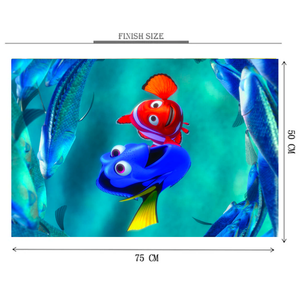 Nemo Wooden 1000 Piece Jigsaw Puzzle Toy For Adults and Kids