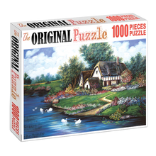 Riverside House 1000 Piece Jigsaw Puzzle Toy For Adults and Kids