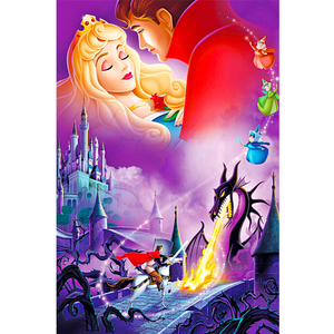 Sleeping Beauty Wooden 1000 Piece Jigsaw Puzzle Toy For Adults and Kids