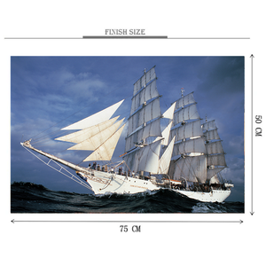 Ship Sailing 1000 Piece Jigsaw Puzzle Toy For Adults and Kids